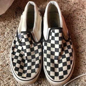 Checkered vans